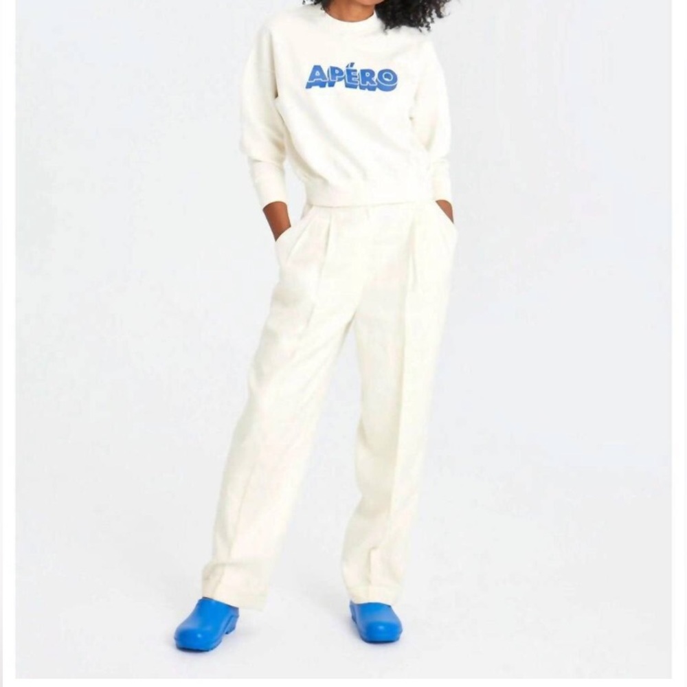 Clare V. Le Drop Apéro Sweatshirt